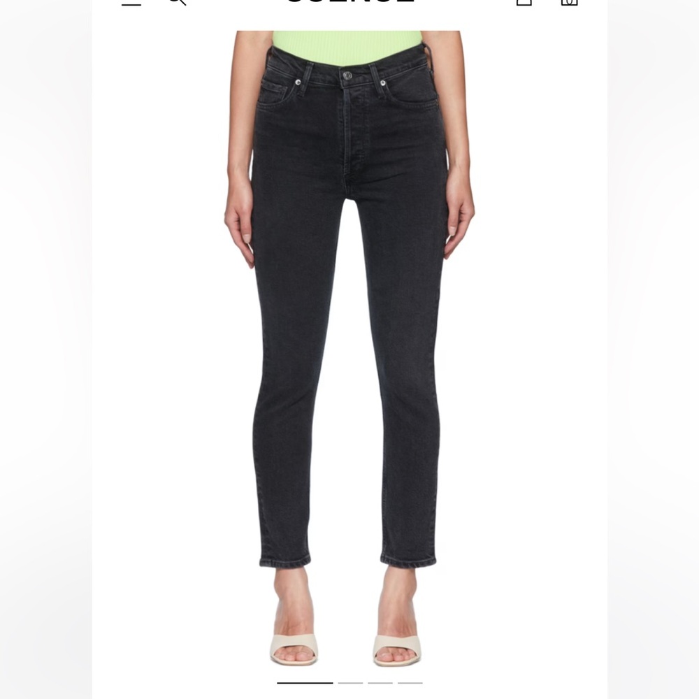Agolde Nico High Rise Slim Jeans
